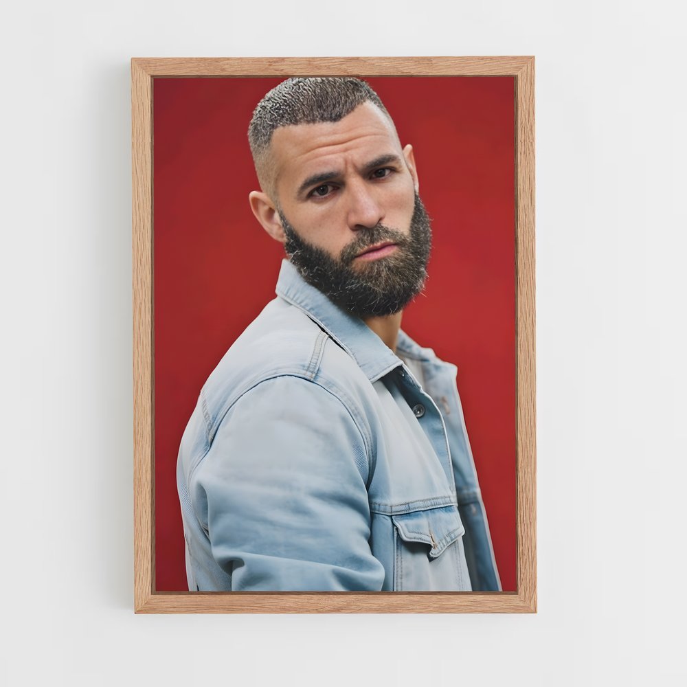 Poster Karim benzema (vue 4)